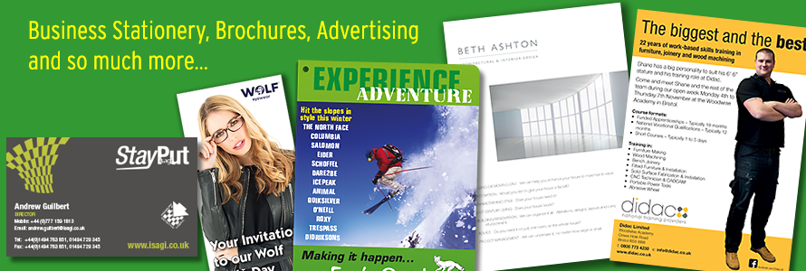 Printed materials and advertising